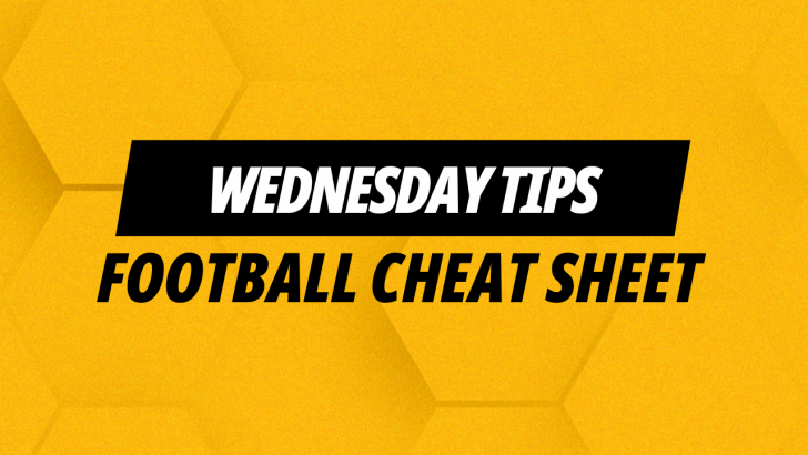 Tuesday football cheat sheet tips and predictions